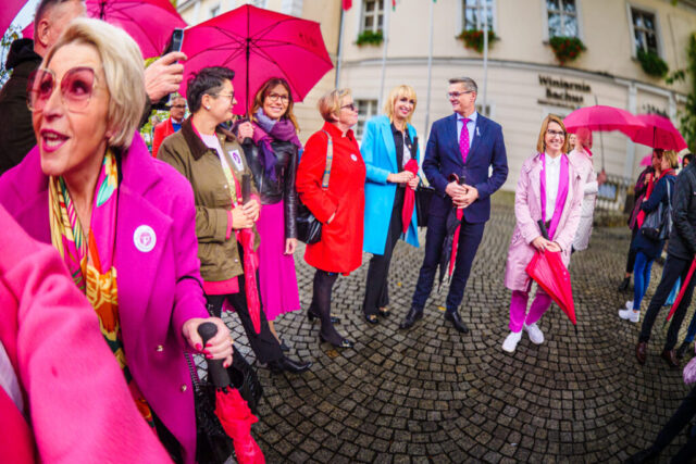 10.10.2025, Zielona Góra. Różowy Marsz. Fot. Karol Kolba