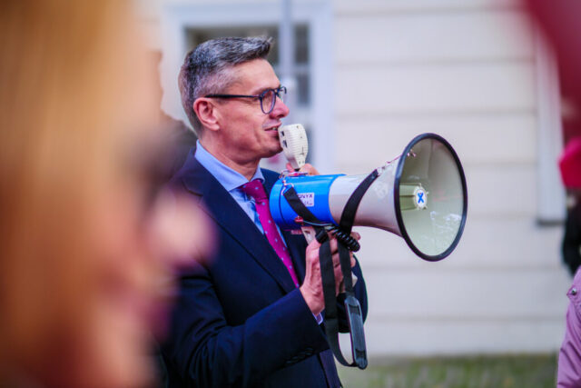 10.10.2025, Zielona Góra. Różowy Marsz. Fot. Karol Kolba