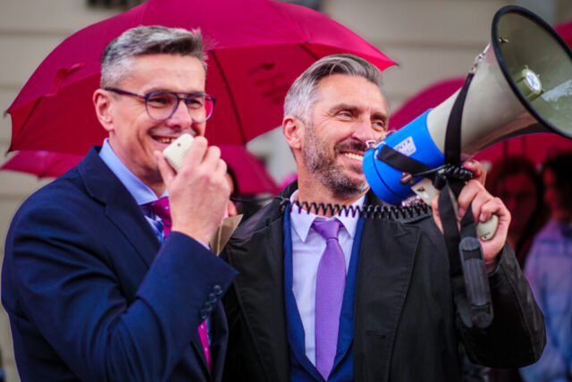 10.10.2025, Zielona Góra. Różowy Marsz. Fot. Karol Kolba