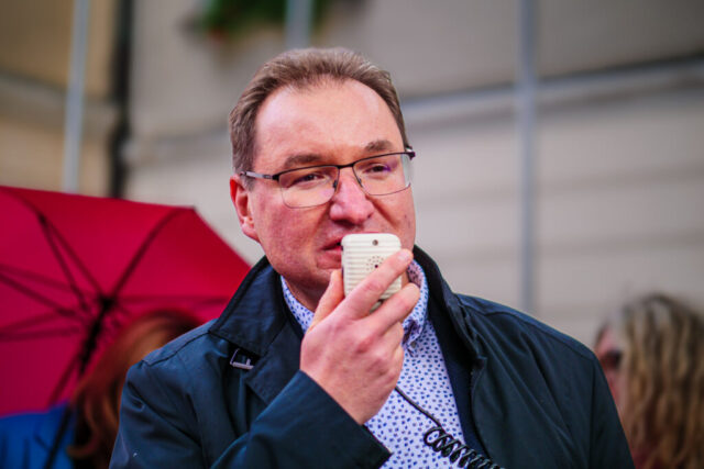 10.10.2025, Zielona Góra. Różowy Marsz. Fot. Karol Kolba