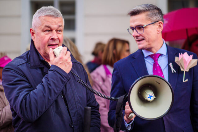 10.10.2025, Zielona Góra. Różowy Marsz. Fot. Karol Kolba