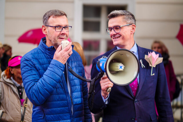 10.10.2025, Zielona Góra. Różowy Marsz. Fot. Karol Kolba