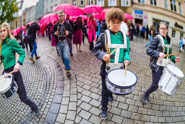 10.10.2025, Zielona Góra. Różowy Marsz. Fot. Karol Kolba