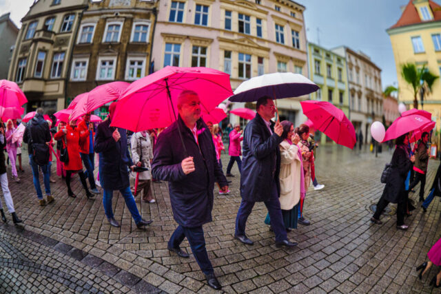 10.10.2025, Zielona Góra. Różowy Marsz. Fot. Karol Kolba
