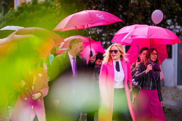 10.10.2025, Zielona Góra. Różowy Marsz. Fot. Karol Kolba