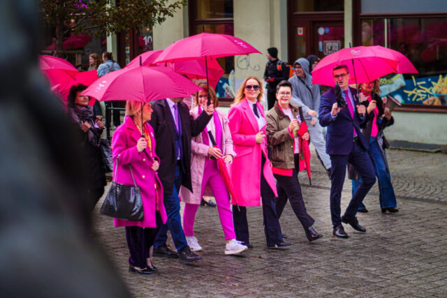10.10.2025, Zielona Góra. Różowy Marsz. Fot. Karol Kolba