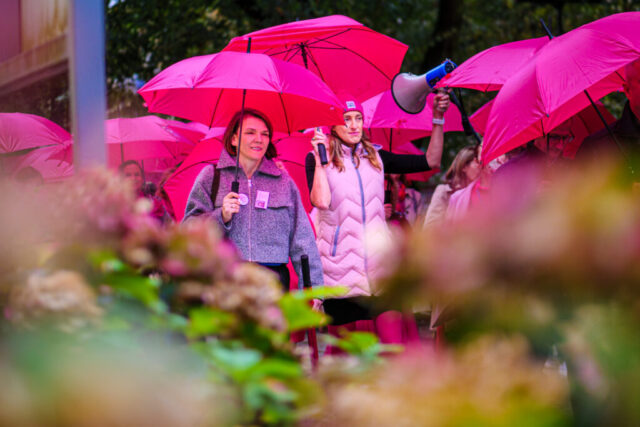 10.10.2025, Zielona Góra. Różowy Marsz. Fot. Karol Kolba