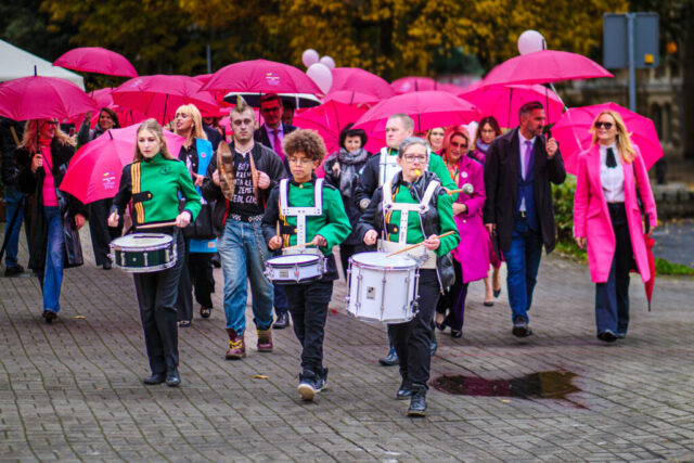 10.10.2025, Zielona Góra. Różowy Marsz. Fot. Karol Kolba