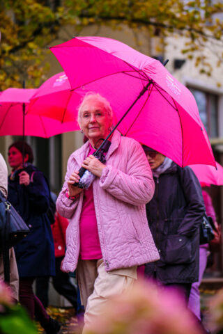 10.10.2025, Zielona Góra. Różowy Marsz. Fot. Karol Kolba
