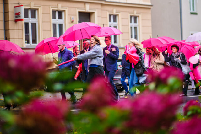 10.10.2025, Zielona Góra. Różowy Marsz. Fot. Karol Kolba