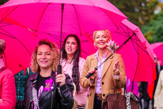 10.10.2025, Zielona Góra. Różowy Marsz. Fot. Karol Kolba