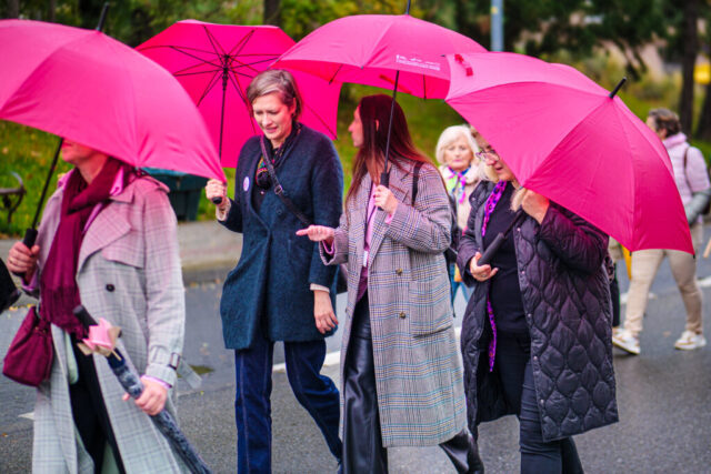 10.10.2025, Zielona Góra. Różowy Marsz. Fot. Karol Kolba