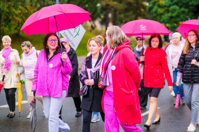 10.10.2025, Zielona Góra. Różowy Marsz. Fot. Karol Kolba
