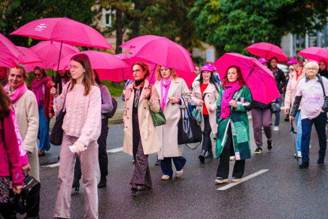 10.10.2025, Zielona Góra. Różowy Marsz. Fot. Karol Kolba