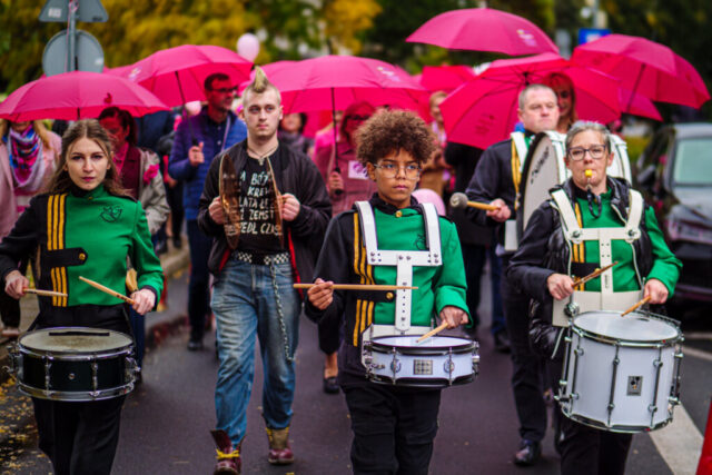 10.10.2025, Zielona Góra. Różowy Marsz. Fot. Karol Kolba