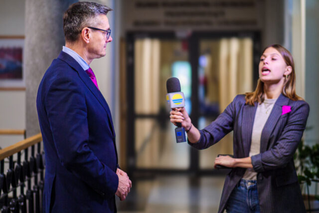 10.10.2025, Zielona Góra. Różowy Marsz. Fot. Karol Kolba