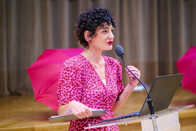 10.10.2025, Zielona Góra. Różowy Marsz. Fot. Karol Kolba