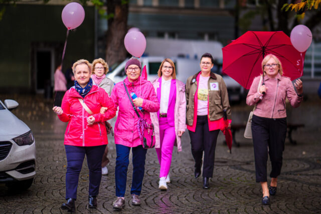 10.10.2025, Zielona Góra. Różowy Marsz. Fot. Karol Kolba