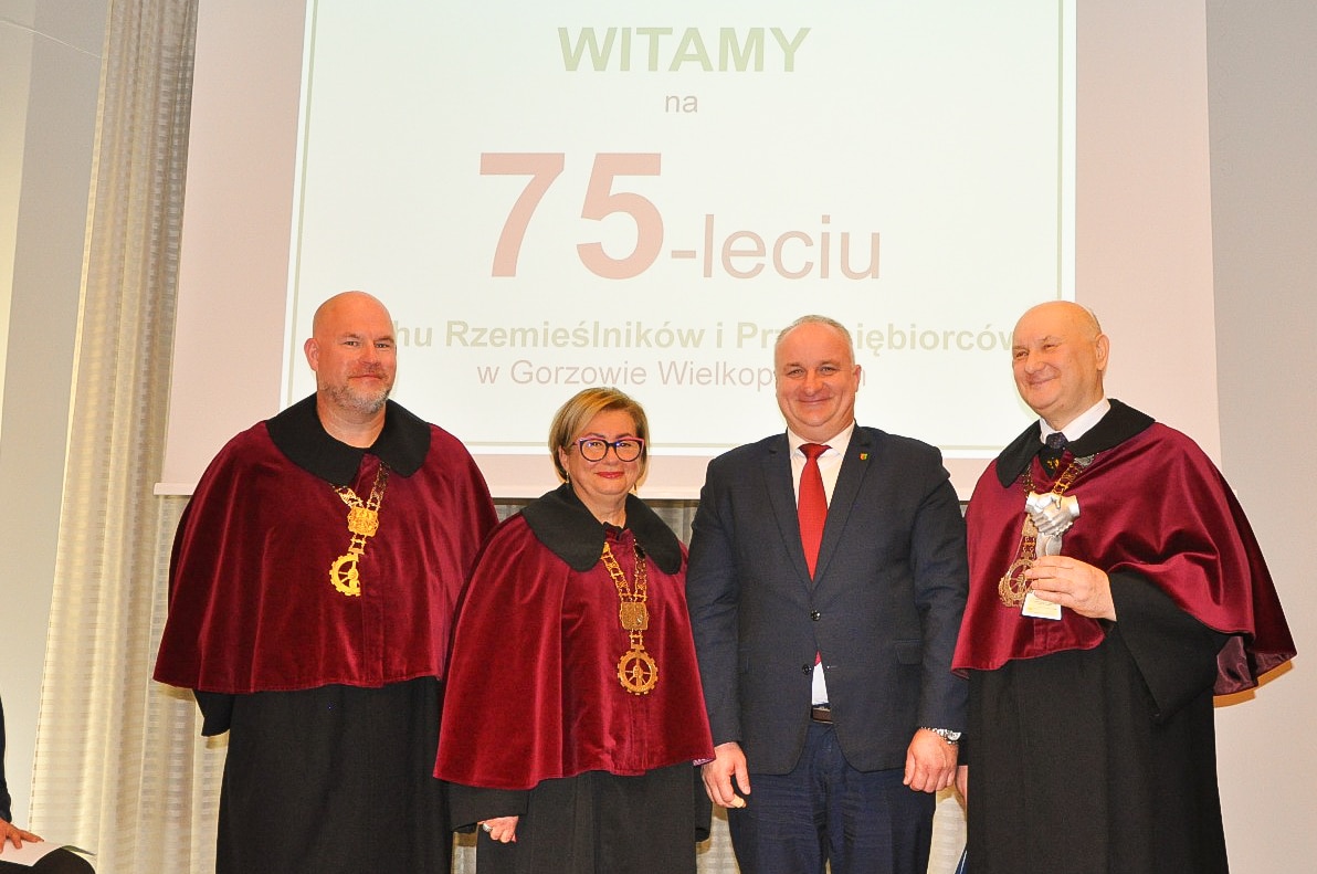 75 lecie cechu w Gorzowie  Jakość determinacja wytrwałość Oni budowali rzemiosło