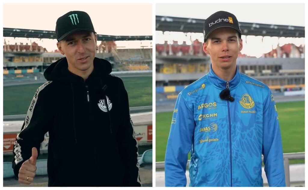 Dwaj mężczyźni w sportowych strojach