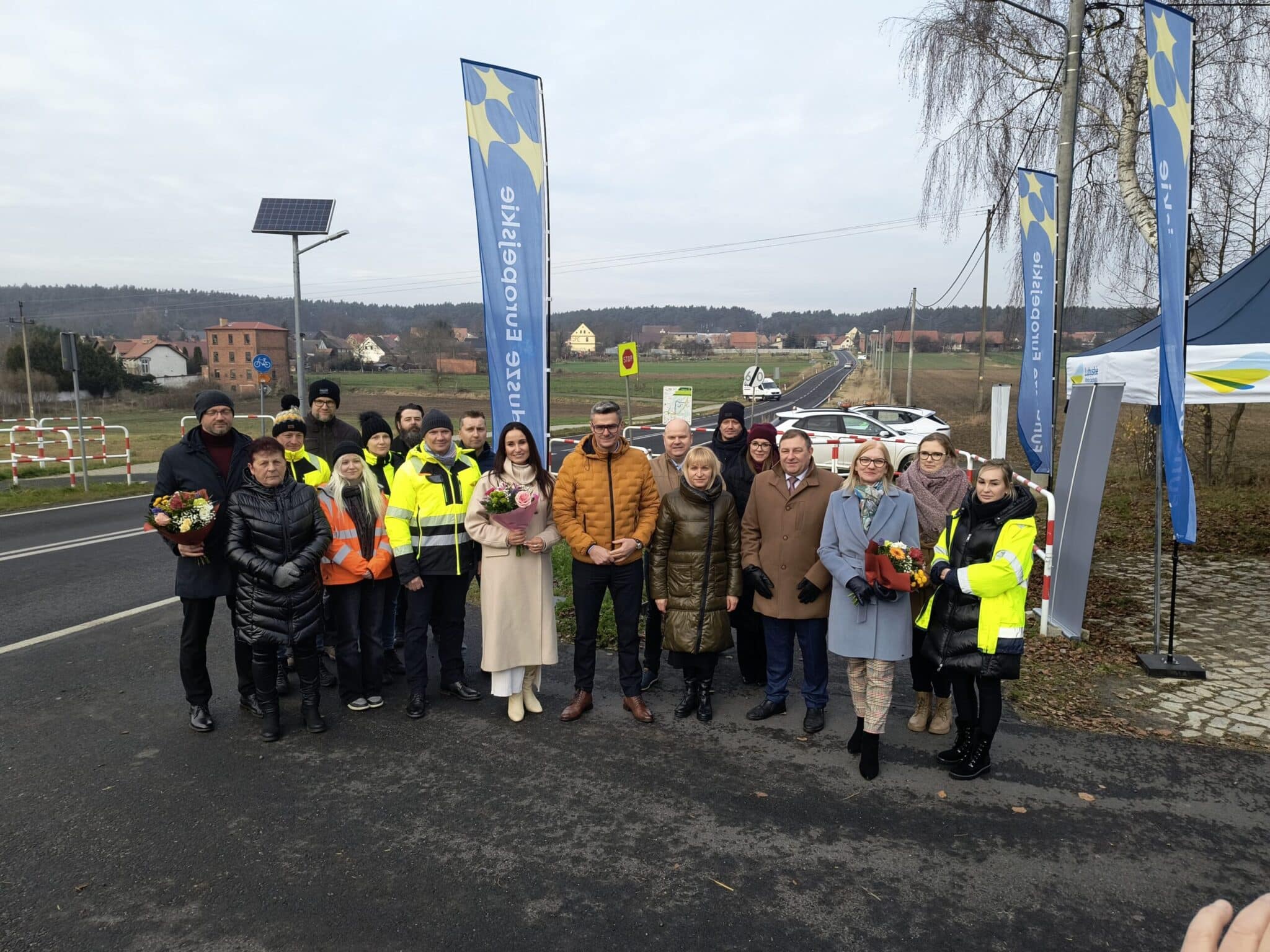   To już koniec na szczęście Droga na odcinku Lipiny Kolsko po remoncie