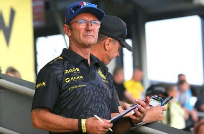 Piotr Świst trener Gezet Stali Gorzów/Fot. Bogusław Sacharczuk