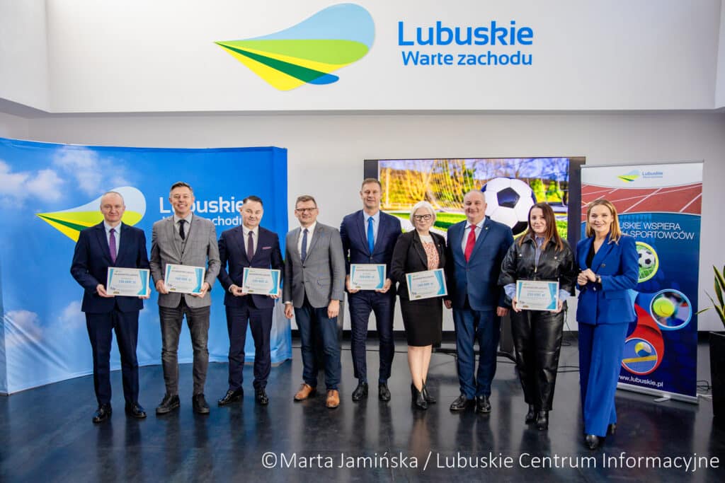 Podpisanie umów na Lubuską Bazę Sportową