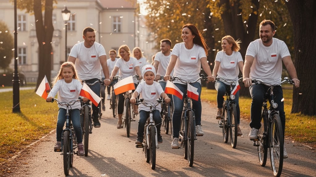 „Rowerowa Niepodległa” –  świętuj 11 listopada na dwóch kółkach 