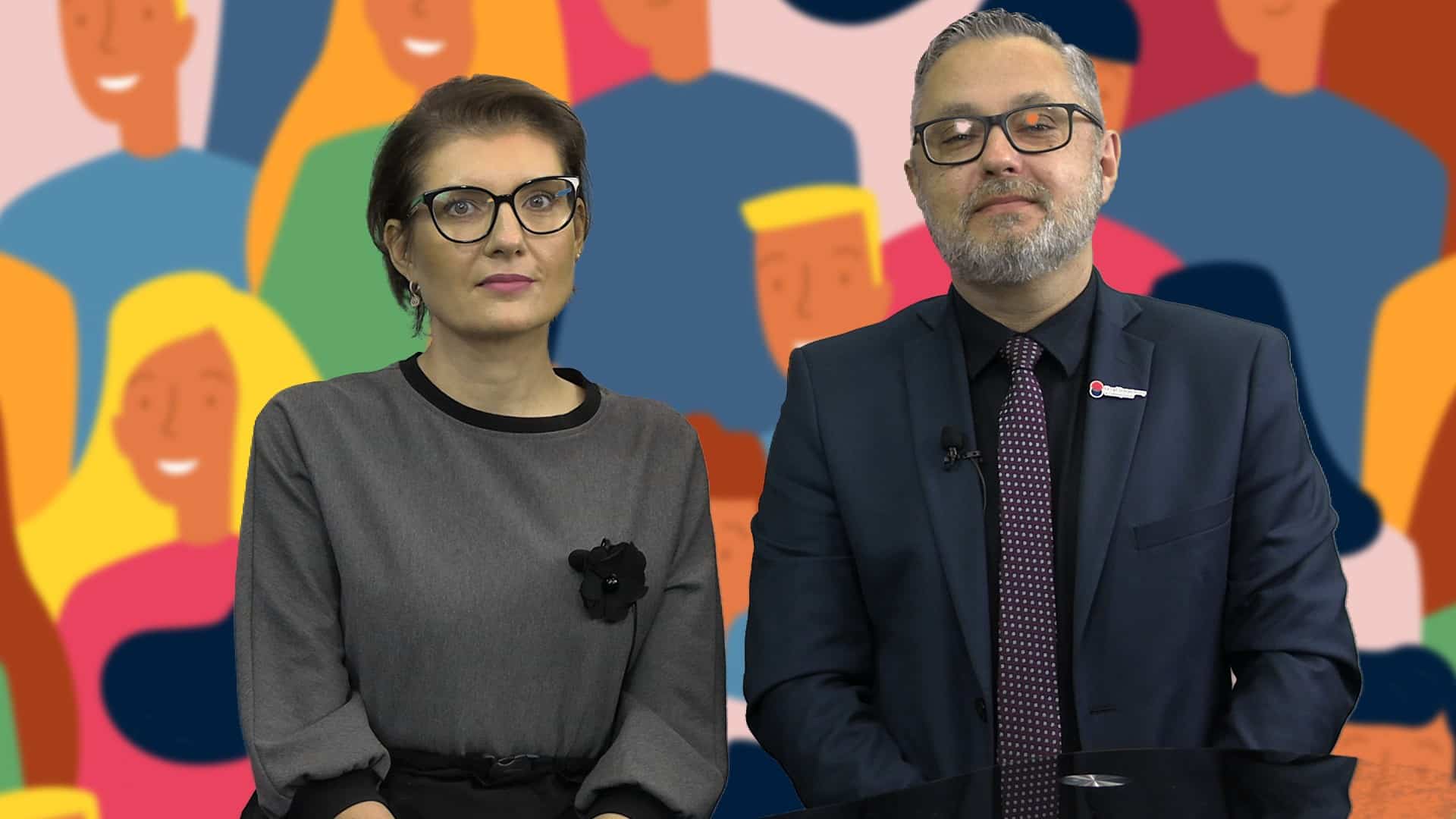 Prof Dorota Szaban z UZ i Robert Wróbel po Dyrektora Urzędu Statystycznego w Zielonej Górze  Jak zatrzymać ludzi w regionie Debata o przyszłości miast i wsi