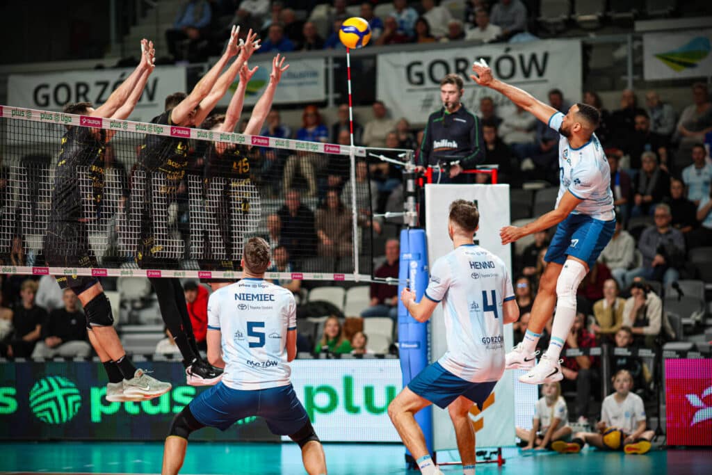 Cuprum Stilon Gorzów vs Bogdanka Luk Lublin. fot.Plusliga/autor Anna Sztachelska