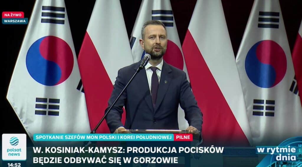 Minister Obrony Narodowej Władysław Kosiniak-Kamysz. fot.Polsat News