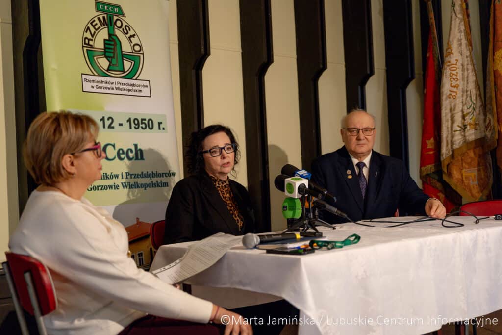 Konferencja prasowa w gorzowskim cechu.