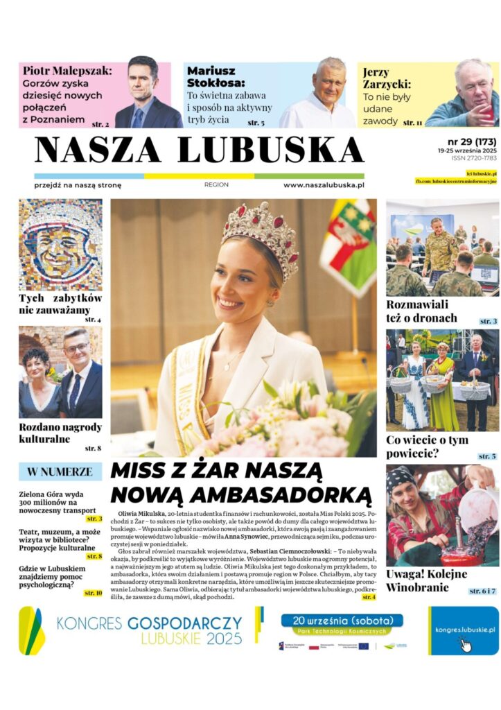 Pisaliśmy w „Naszej Lubuskiej” w 2025 roku 
