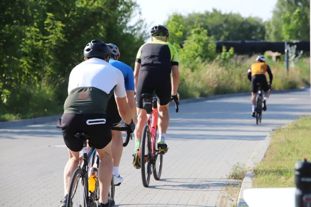 Zdjęcie rowerzystów w Gorzowie Wlkp., źródło: Wydział Sportu UM Gorzowa Wlkp.