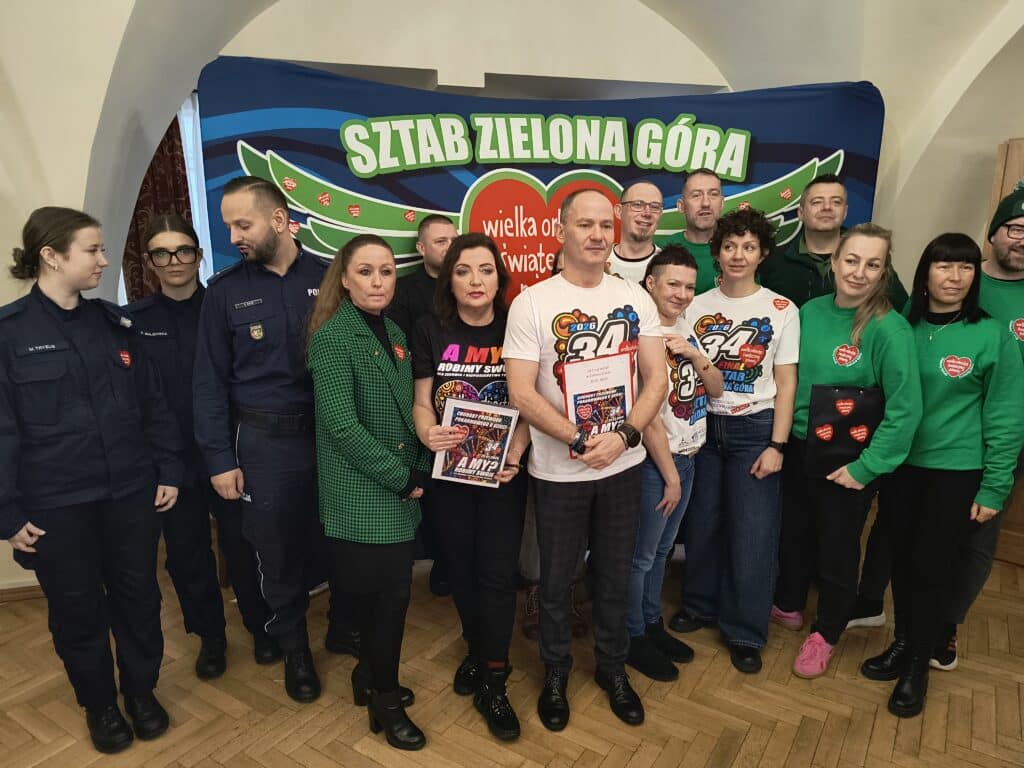 34. finał WOŚP. Konferencja prasowa w ratuszu