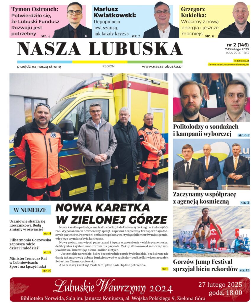 Pisaliśmy w „Naszej Lubuskiej” w 2025 roku 