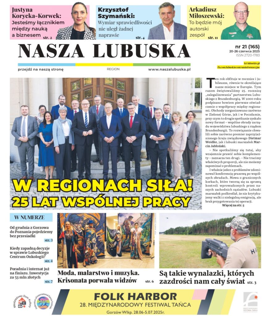 Pisaliśmy w „Naszej Lubuskiej” w 2025 roku 