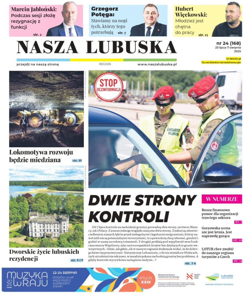 Pisaliśmy w „Naszej Lubuskiej” w 2025 roku 