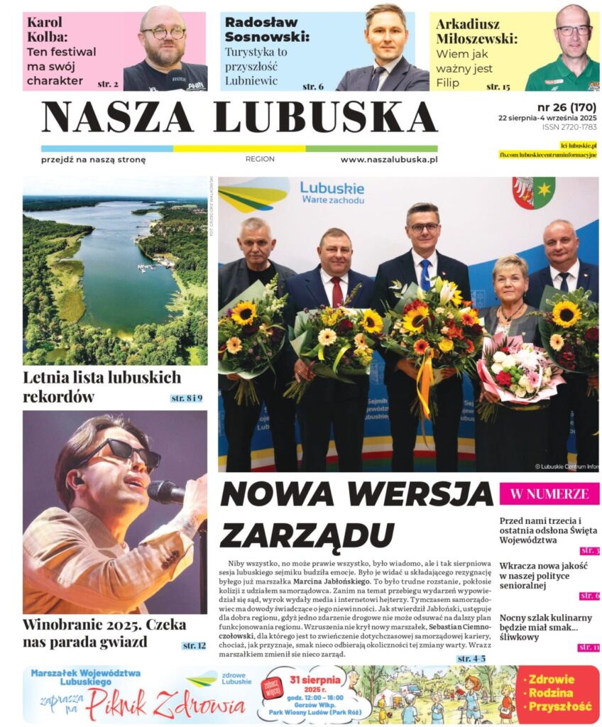 Pisaliśmy w „Naszej Lubuskiej” w 2025 roku 