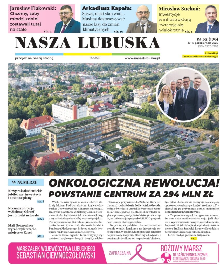 Pisaliśmy w „Naszej Lubuskiej” w 2025 roku 