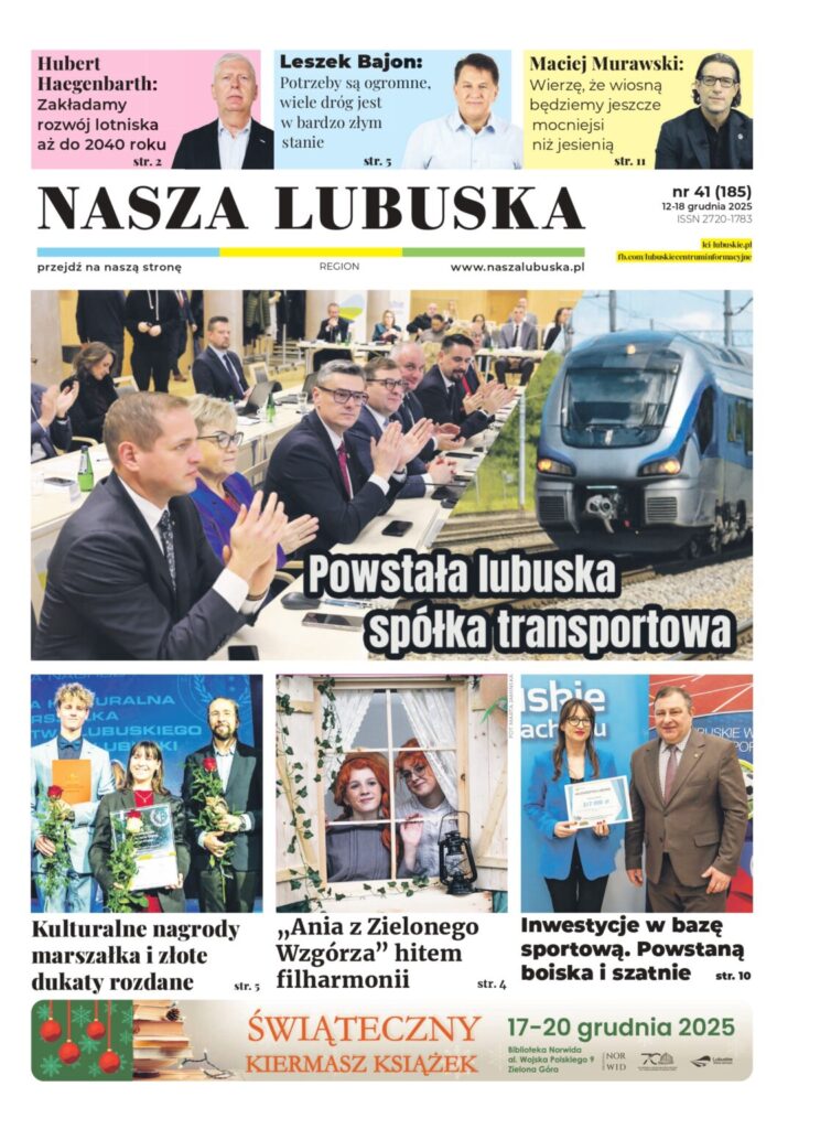 Pisaliśmy w „Naszej Lubuskiej” w 2025 roku 