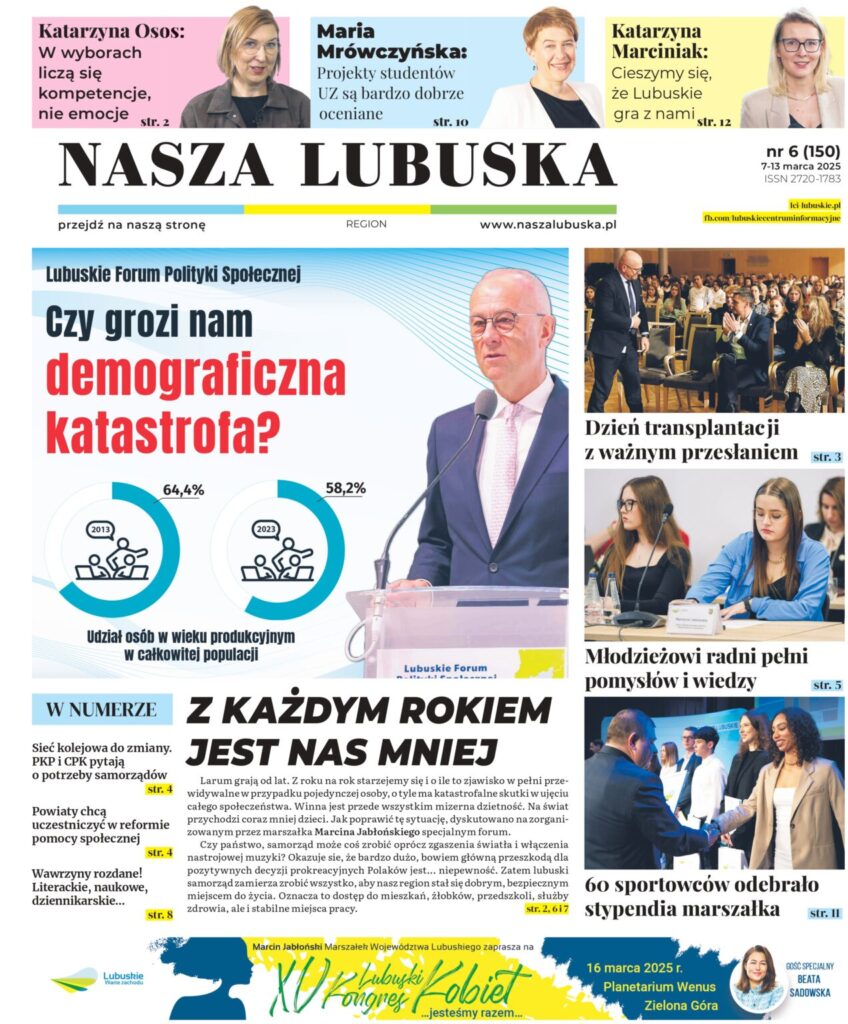 Pisaliśmy w „Naszej Lubuskiej” w 2025 roku 