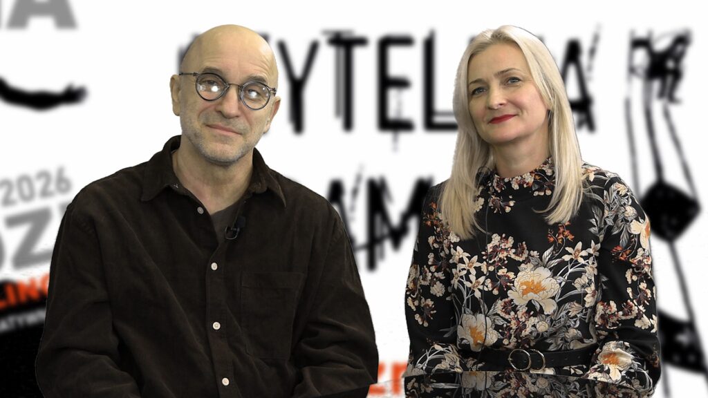 Anna Urbańska oraz Artur Beling w studiu