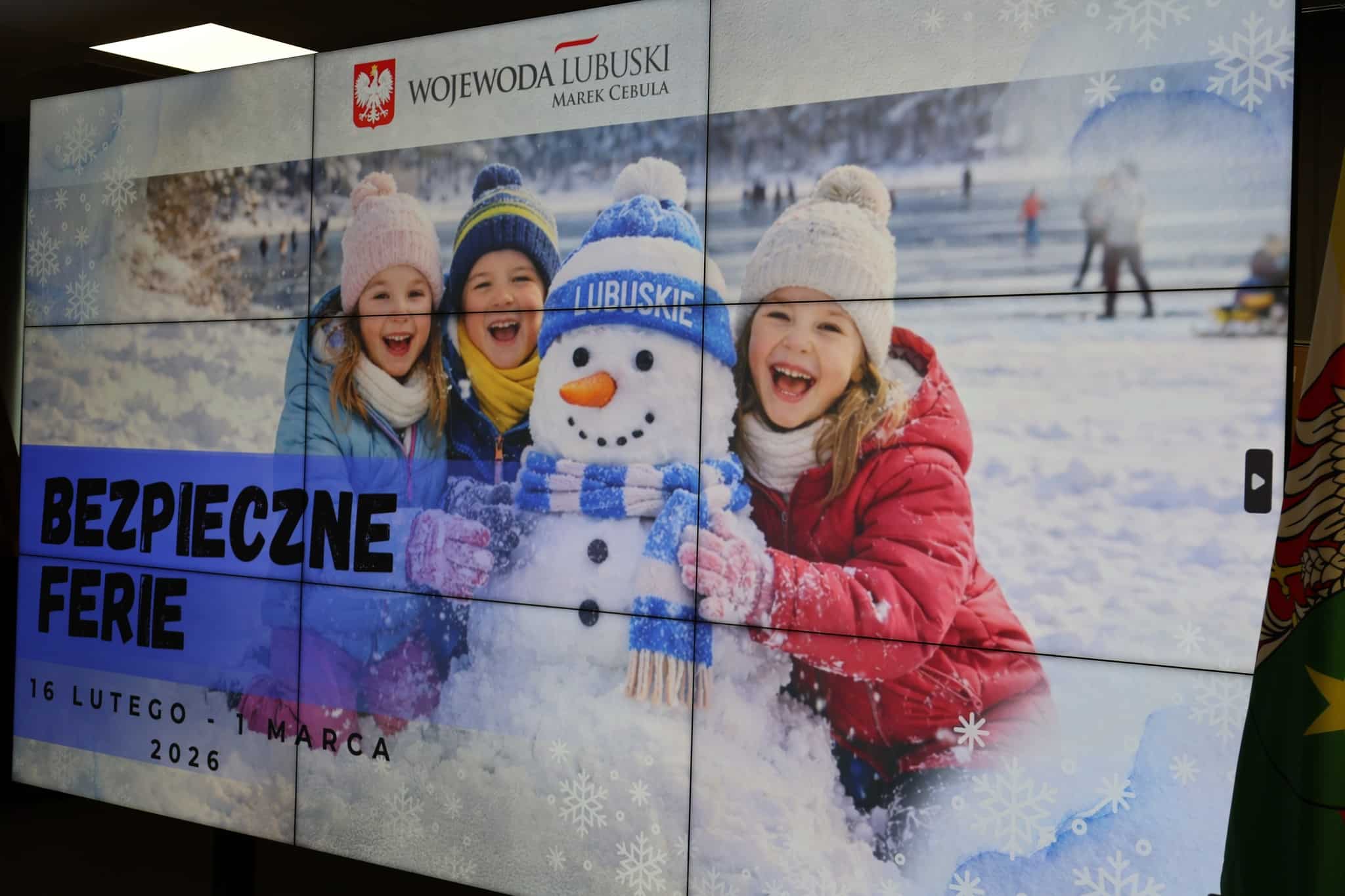 4 W Lubuskim Urzędzie Wojewódzkim odbyła się odprawa służb związana z feriami Dla uczniów laba Dla służb test