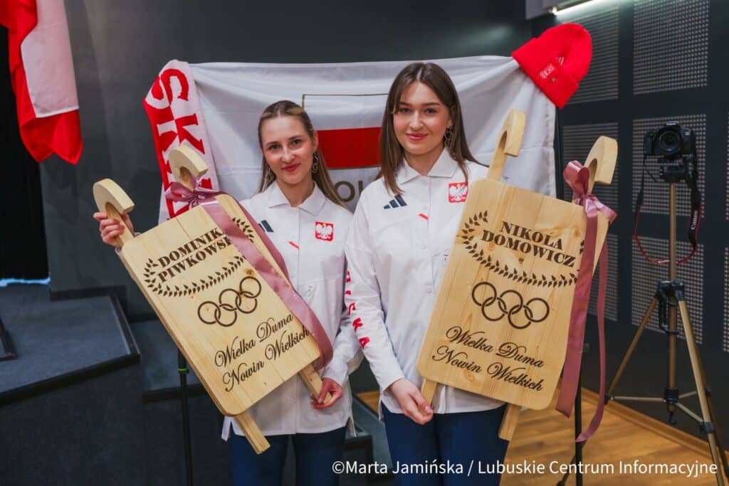 Dominika Piwkowska i Nikola Domowicz olimpijki z Nowin Wielkich