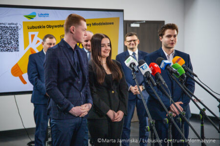 Konferencja prasowa w Gorzowie.