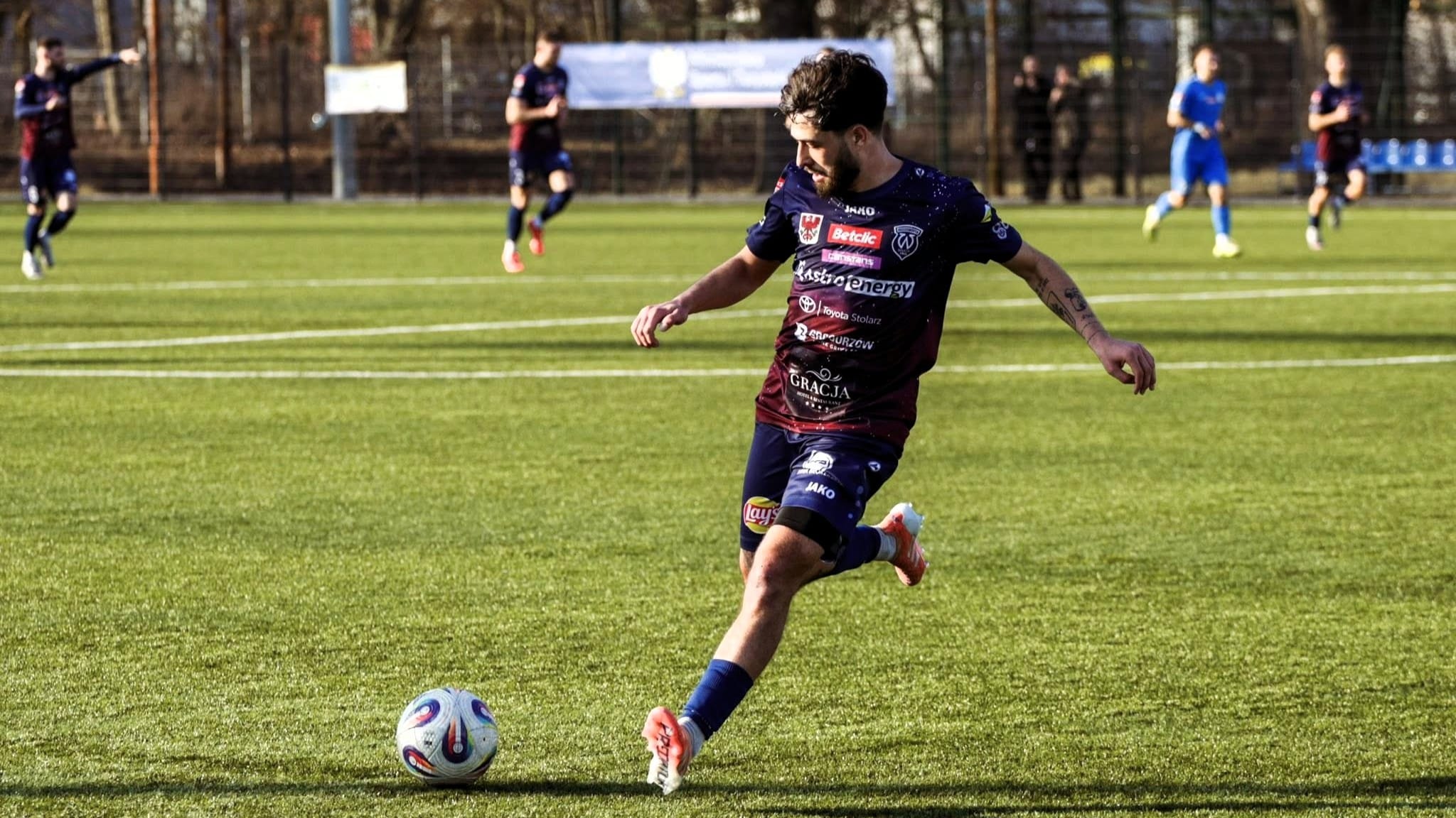 Krystian Rybicki Mężczyzna grający w piłkę Stal skapitulowała Warta na piątkę Odra zatrzymana