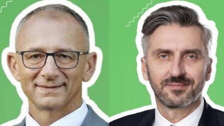 Wojewoda lubuski Marek Cebula i poseł Waldemar Sługocki  Zmiany na szczycie lubuskiej KO