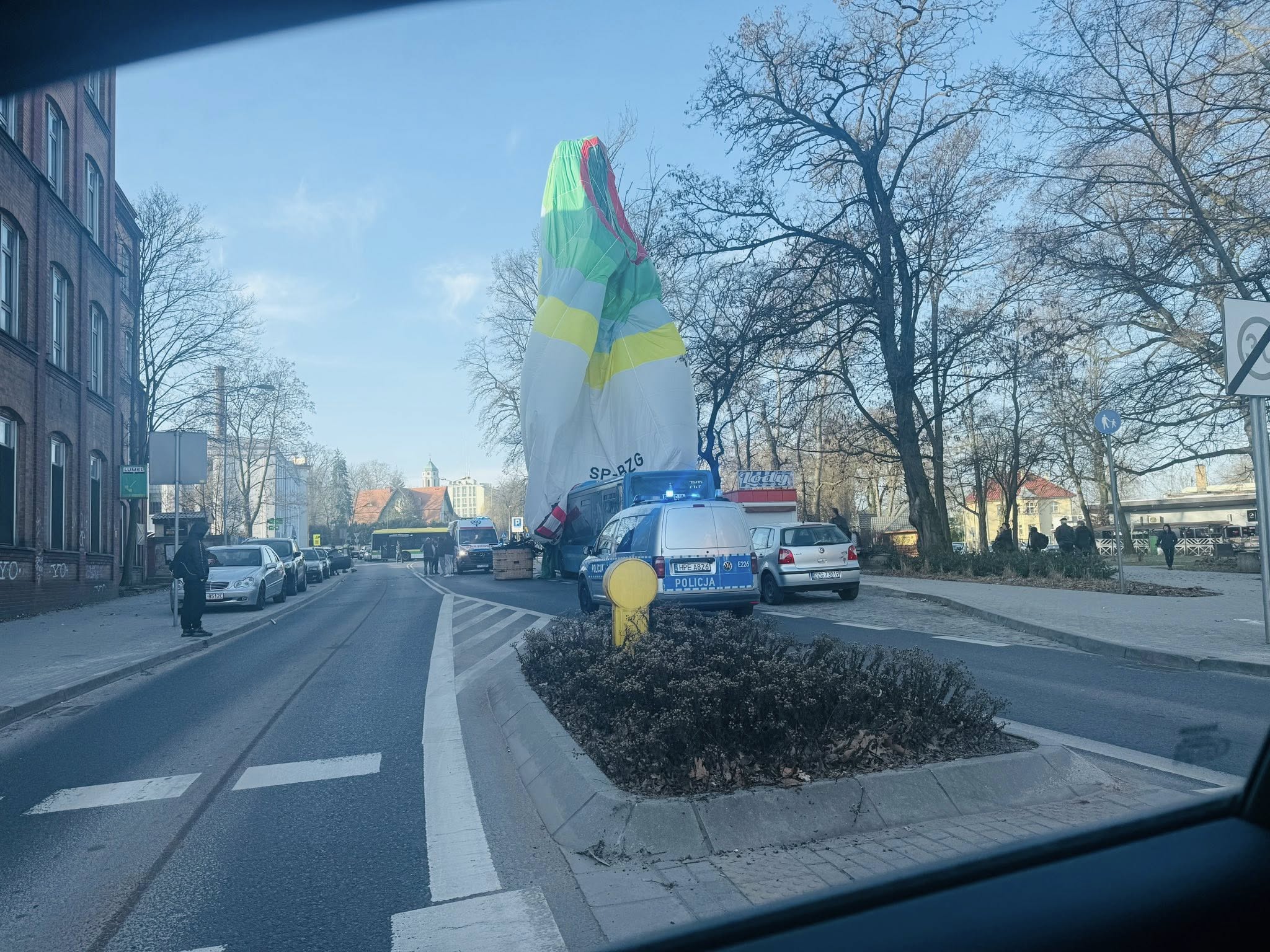 Katastrofa lotnicza w centrum Zielonej Góry