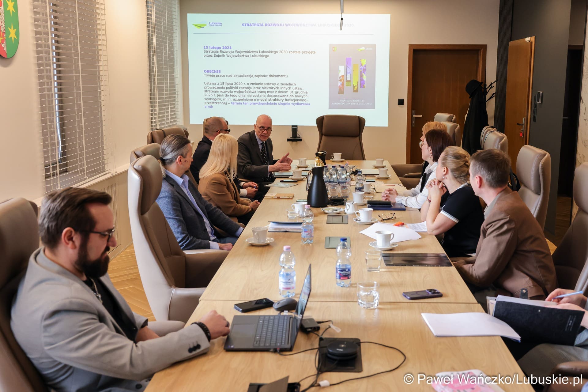 Spotkanie w sprawie Klastra Zielonej Transformacji Fot lubuskiepl  Zielone Lubuskie To wymaga czasu